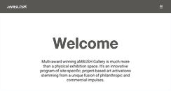 Desktop Screenshot of ambushgallery.com